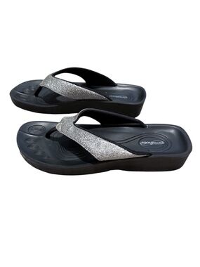 NWOT Aerothotic Women's 39 Mellow Vibe Orthotic Comfortable Flip Flops Sandal